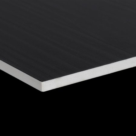 Lucida Surfaces LUCIDA SURFACES, BaseCore Nero 6 in. x36 in. 2mm 12MIL Peel & Stick Vinyl Plank , 55PK BC-913PLT
